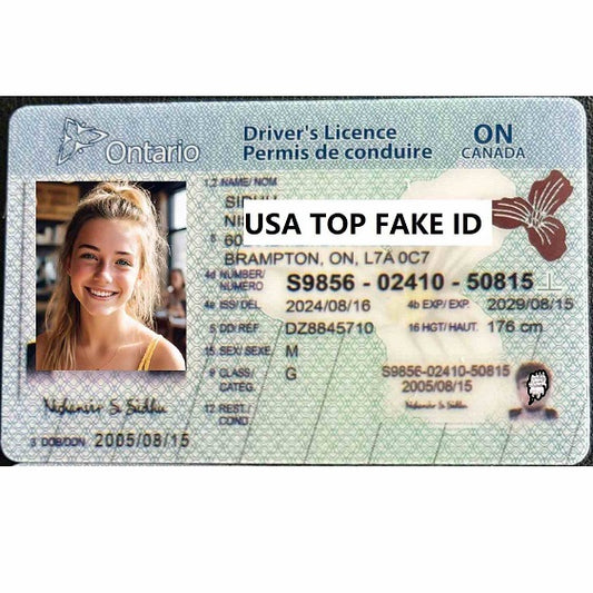 Buy 100% Scannable ontario Fake ID Online | USA TOP FAKE IDs Generator