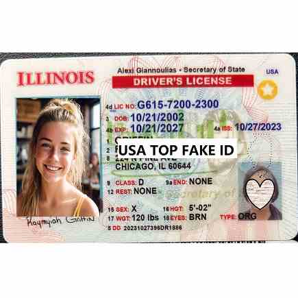 Buy Scannable illinois Premium Fake IDs | USA TOP FAKE ID GENERATOR