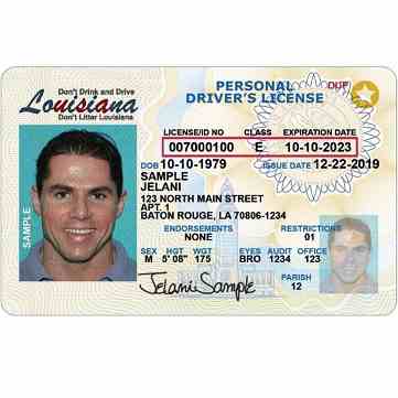 Buy Scannable Louisana Premium Fake IDs | USA TOP FAKE ID GENERATOR