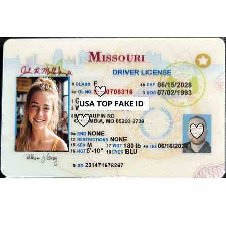 Buy Scannable missouri Premium Fake IDs | USA TOP FAKE ID GENERATOR