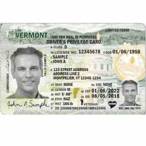 Buy Scannable Vermont Premium Fake IDs | USA TOP FAKE ID GENERATOR